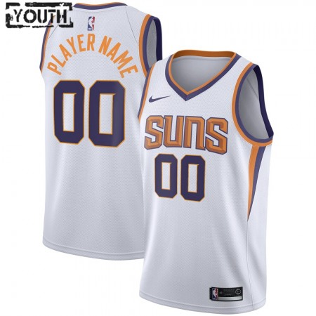 Kinder NBA Phoenix Suns Trikot Benutzerdefinierte Nike 2020-2021 Association Edition Swingman